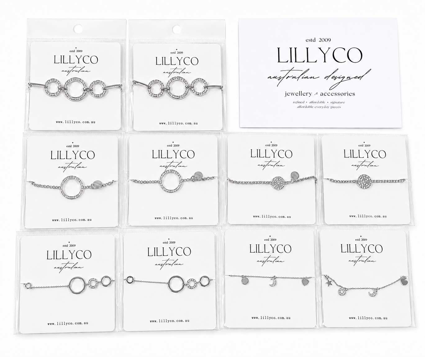 Bundles | x10 Silver| Fine Range Bracelets | Hang Sell