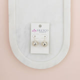 Silver Love Harmony Ball Earrings