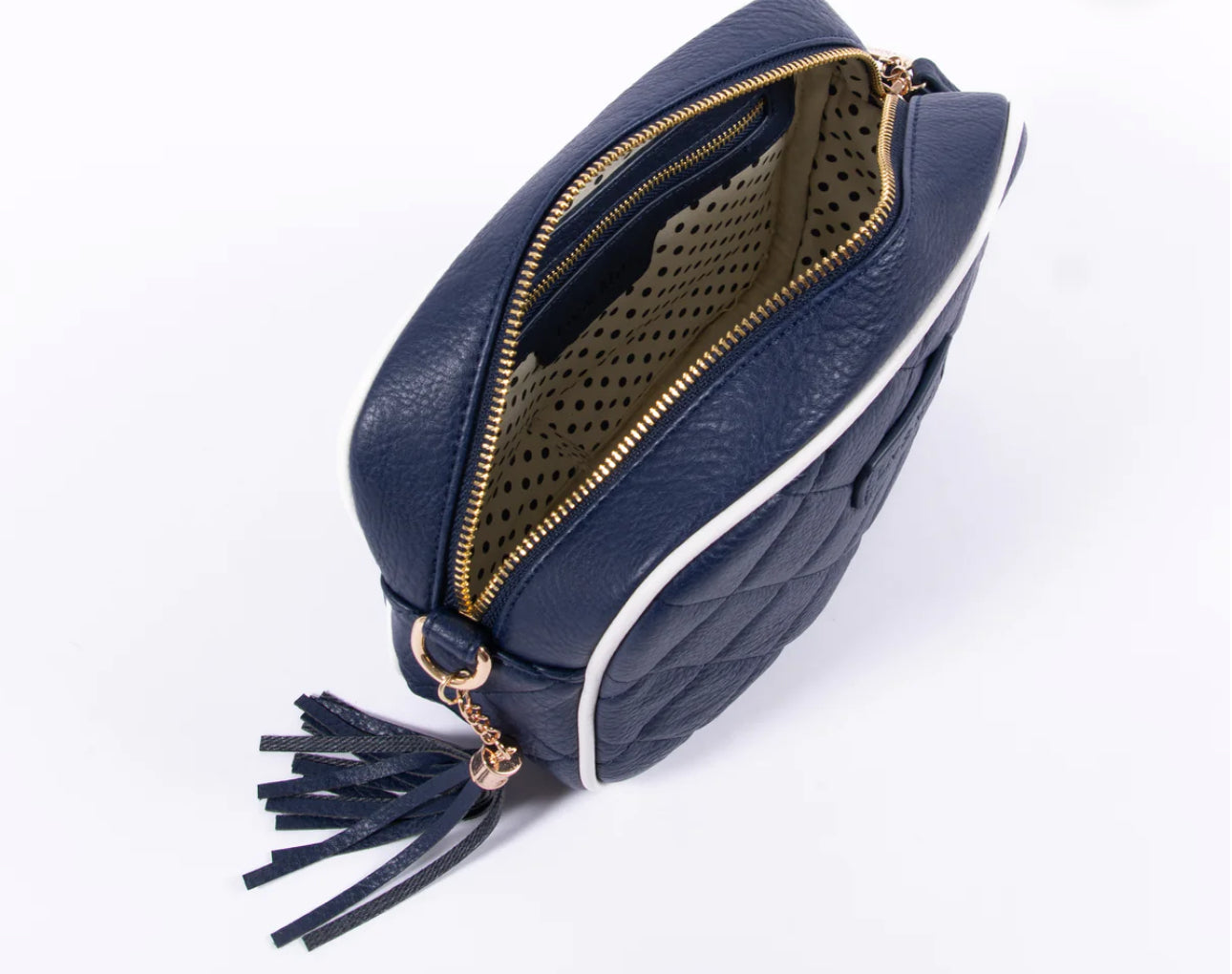 Sally - Navy & White