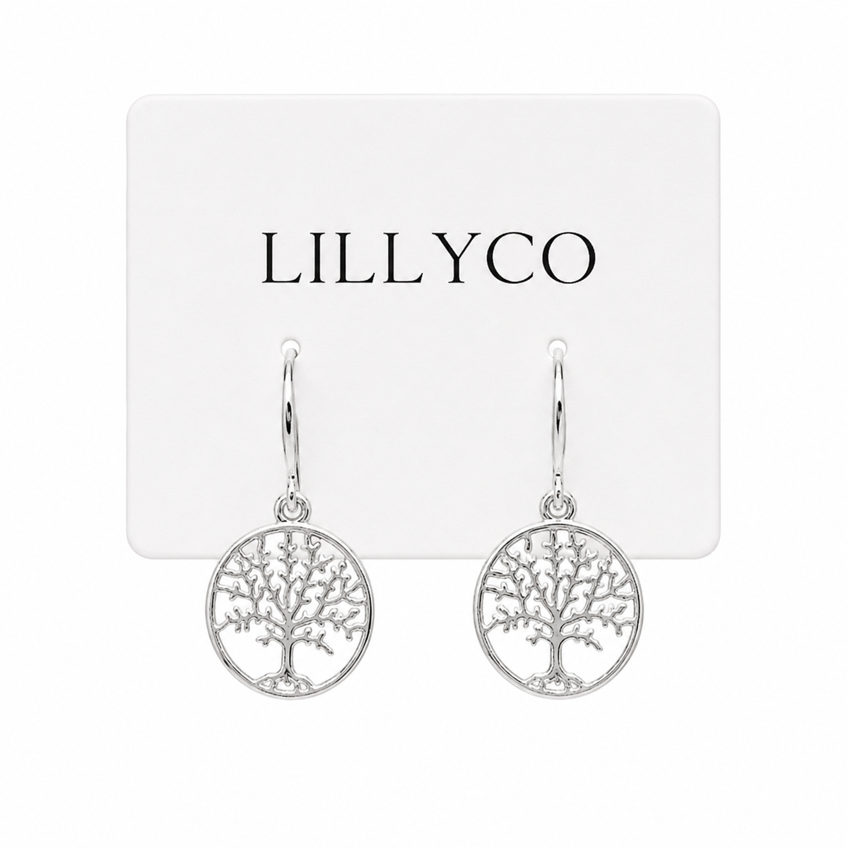 Silver Tree Earring