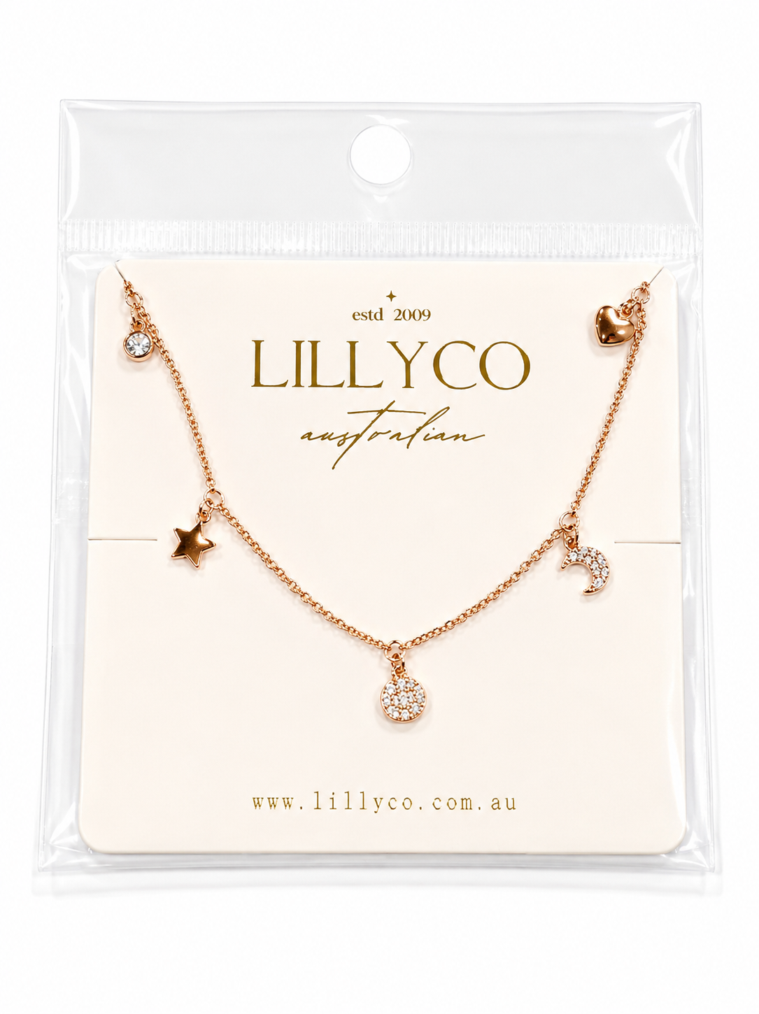 Bundles | x24 Rose Gold | Fine Range Short Necklaces | Free Stand