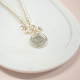 LIMITED EDITION | SHORT | Light Gold Coin Necklace