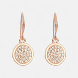 Fine | Rose Gold Drop Cubic Zirconia Earring