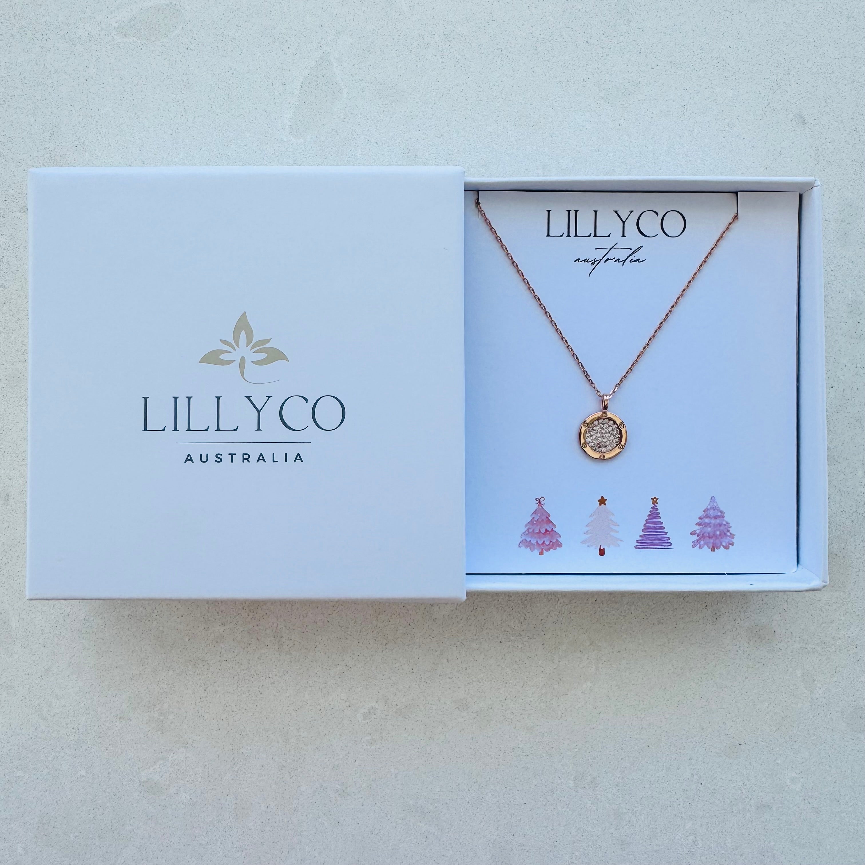 Christmas Trees | Branded Insert | White Branded Gift Box