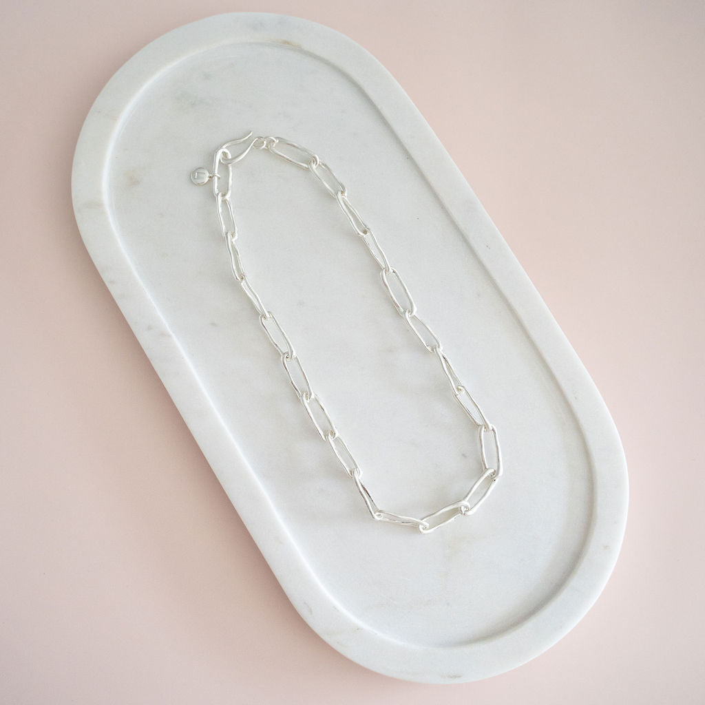 SHORT | Silver Link Necklace