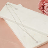 Fine | #2 Bloom Flower Boxed Silver Necklace