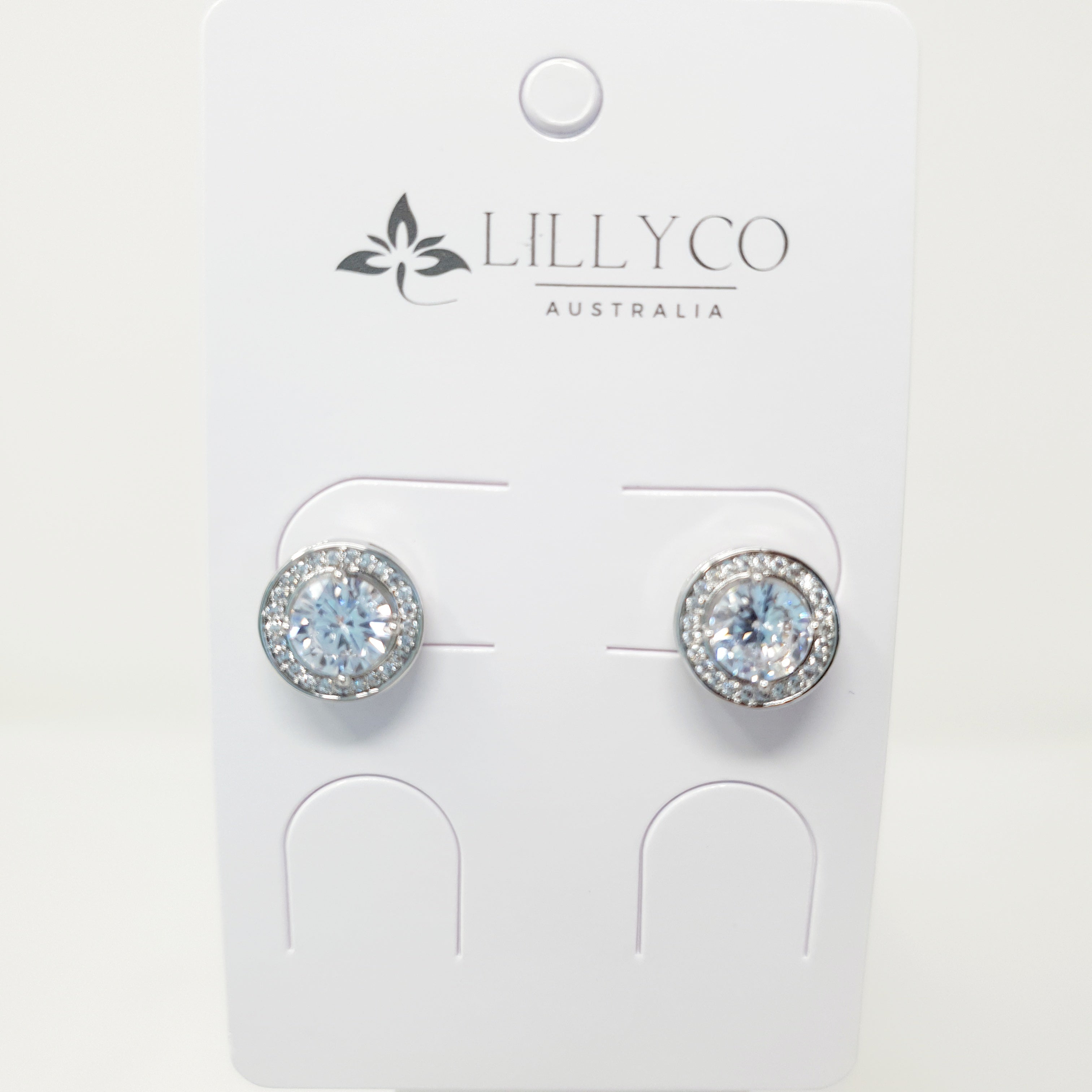 Fine | Silver Cubic Ziconia Earring