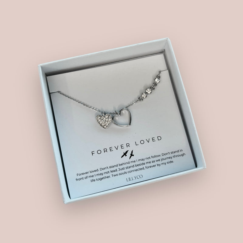 Fine | Forever Loved Boxed Necklace | Silver