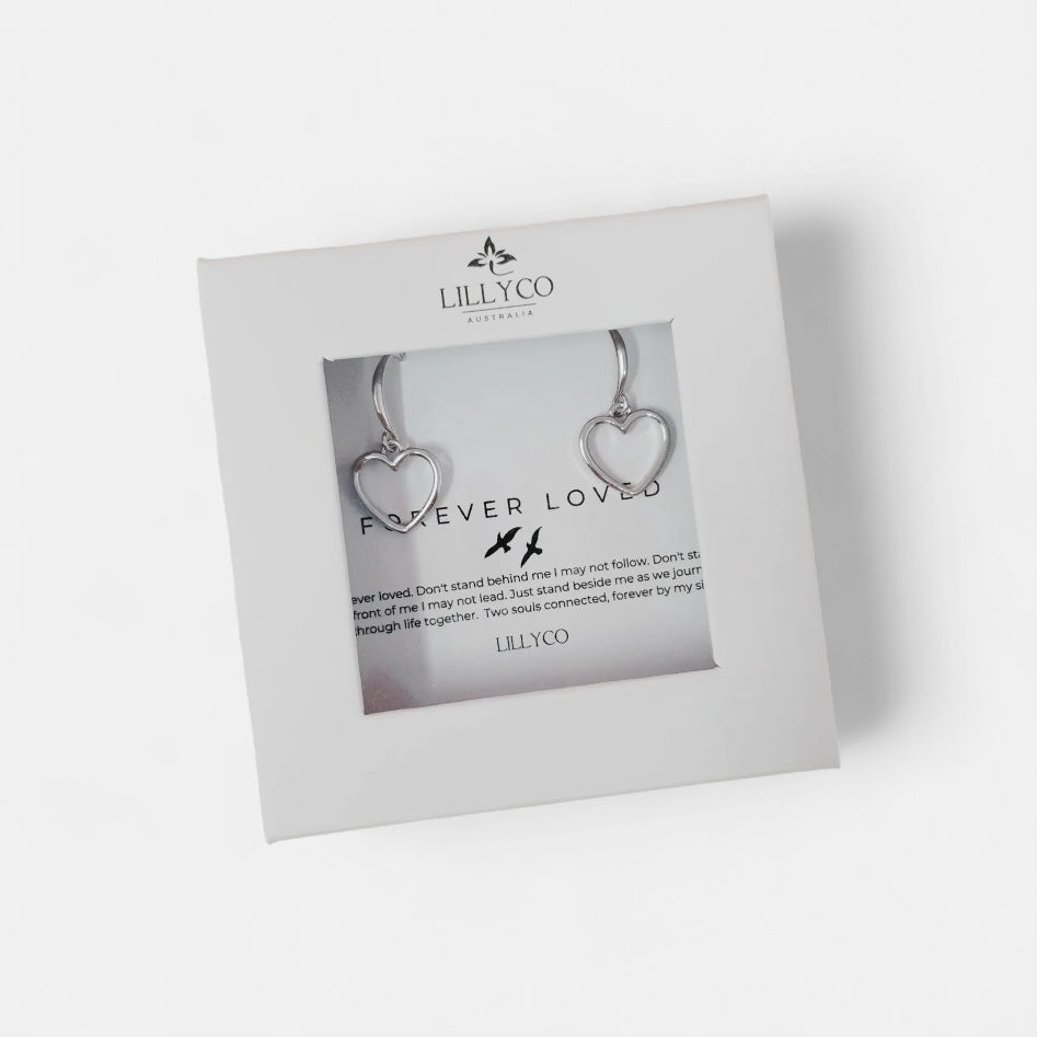 Fine | Forever Loved Boxed Earring | Silver