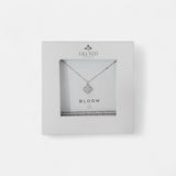 Fine | #2 Bloom Flower Boxed Silver Necklace | LAST ONE