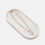 Fine | Short Rose Gold 2 Layered Cubic Zirconia Necklace