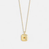 Birthstone November Necklace - 18K for Ladies