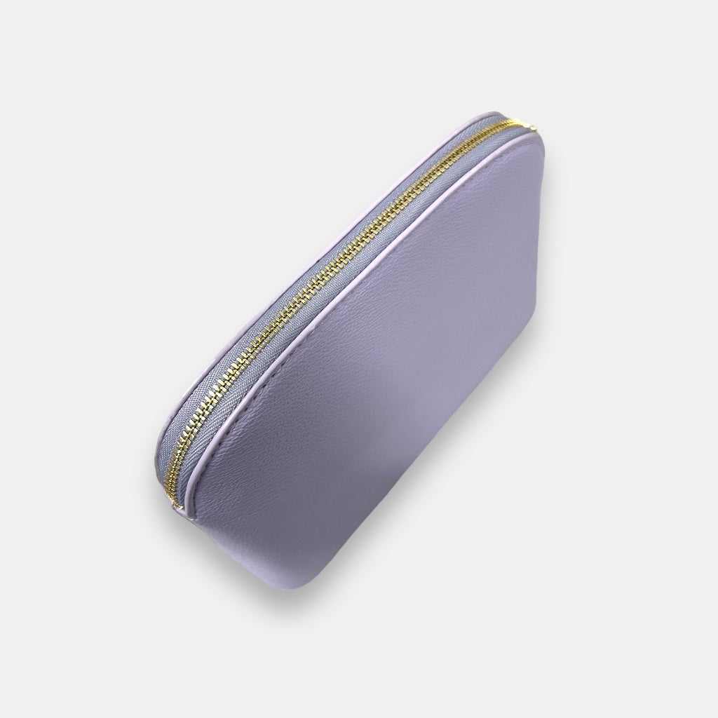 Lilac Makeup Bag