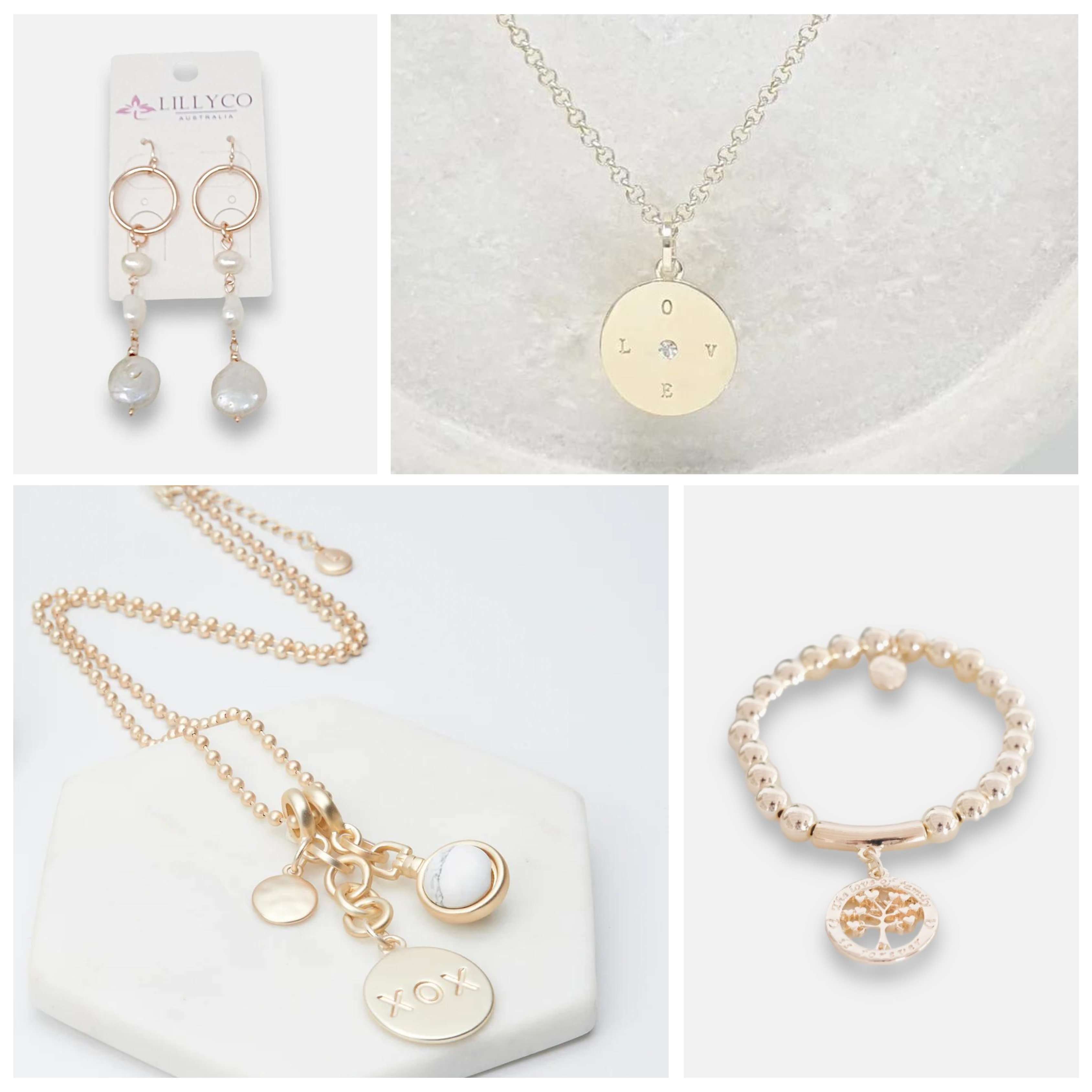 Lillyco Mystery Box | Ladies Jewellery | Light Gold