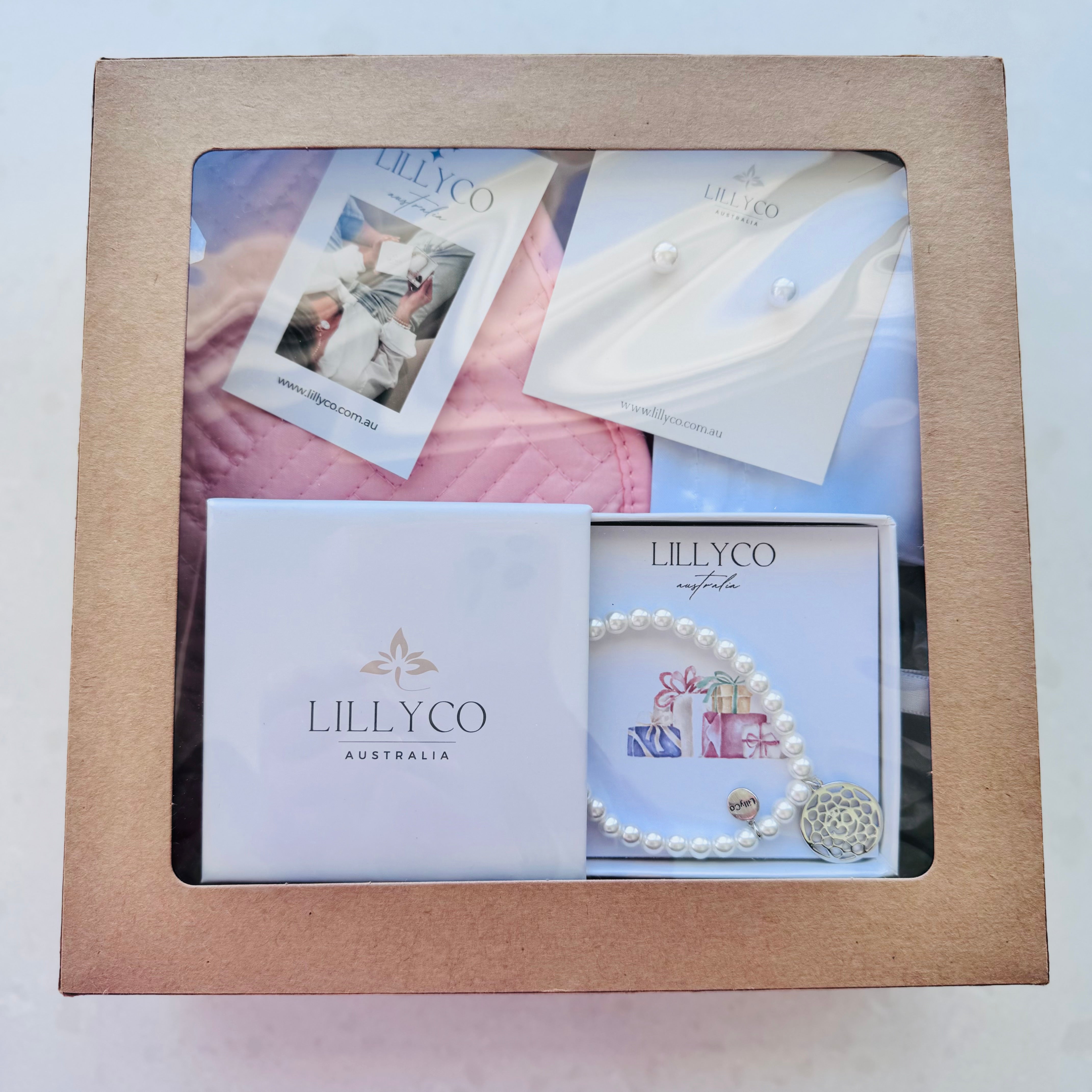 Xmas Gift Pack | Large | Pearl Jewellery | Jewellery Roll | Earrings