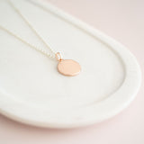 SHORT | Mixed "LOVE" Disc Necklace