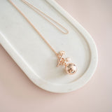 LIMITED EDITION | LONG | Rose Gold Ball Chain Necklace
