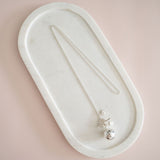 LIMITED EDITION | LONG | Silver Ball Necklace
