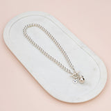 LIMITED EDITION | SHORT | Silver Ball Necklace