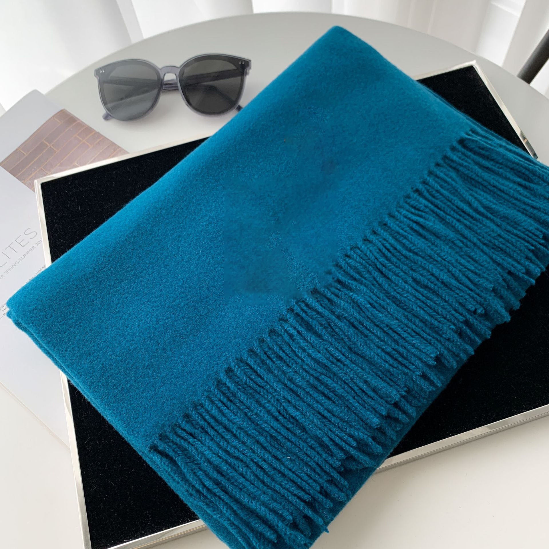 Winter | Ladies Teal Scarf