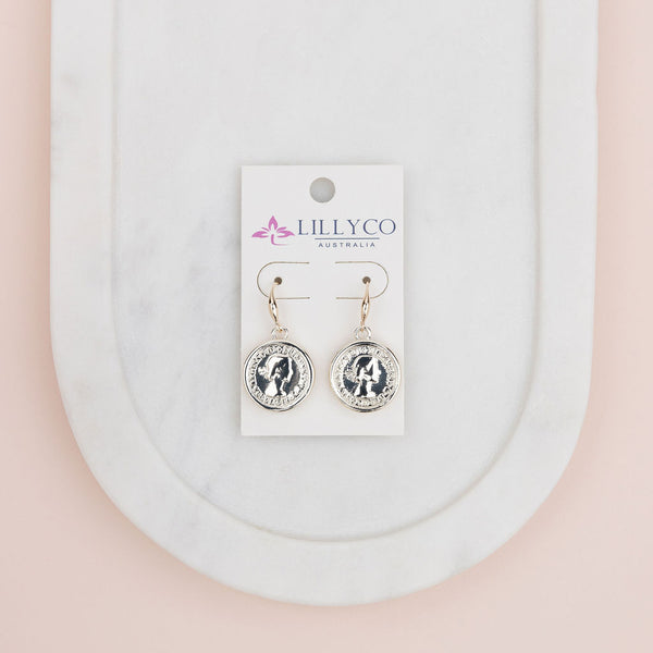 COIN COLLECTION | Light Gold Coin Earring