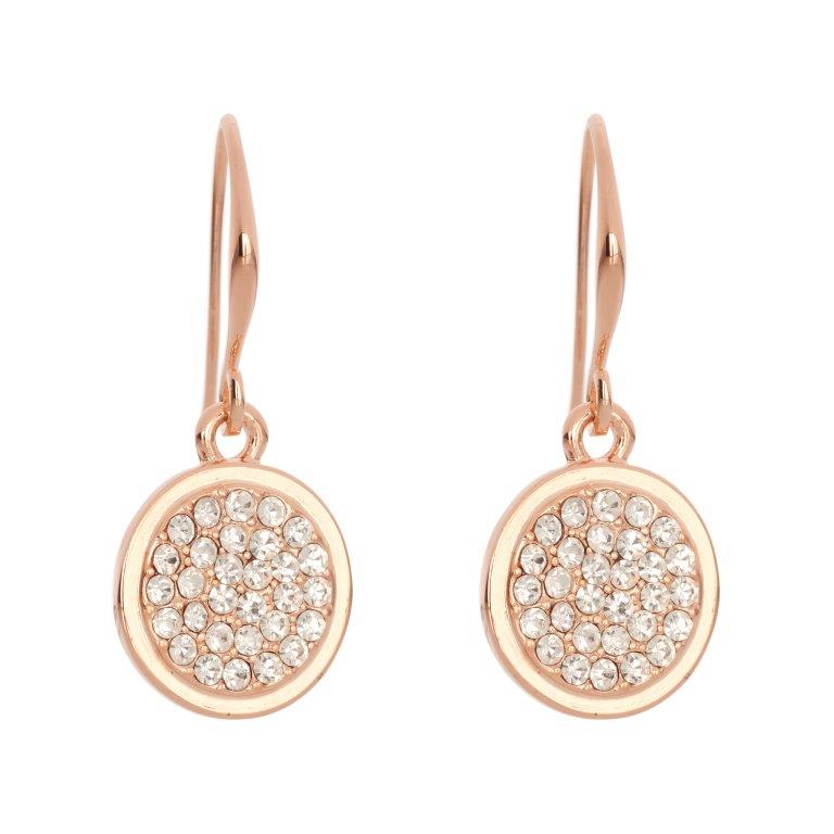 Fine | Rose Gold Drop Cubic Zirconia Earring