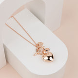 LIMITED EDITION | SHORT | Rose Gold Heart Necklace