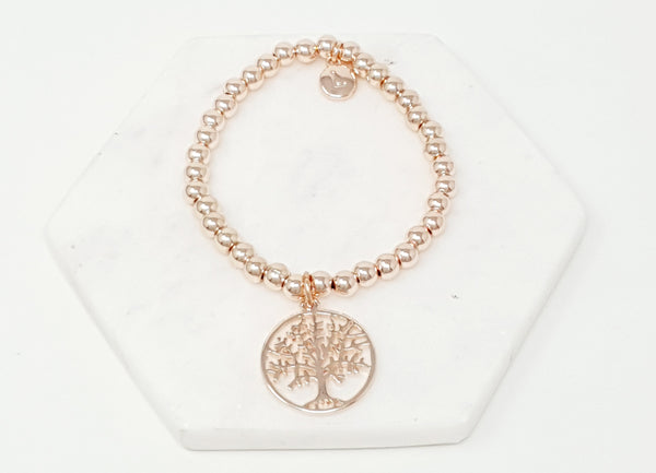 TREE COLLECTION | Rose Gold Tree Bracelet