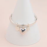 LIMITED EDITION | Silver Heart Bangle