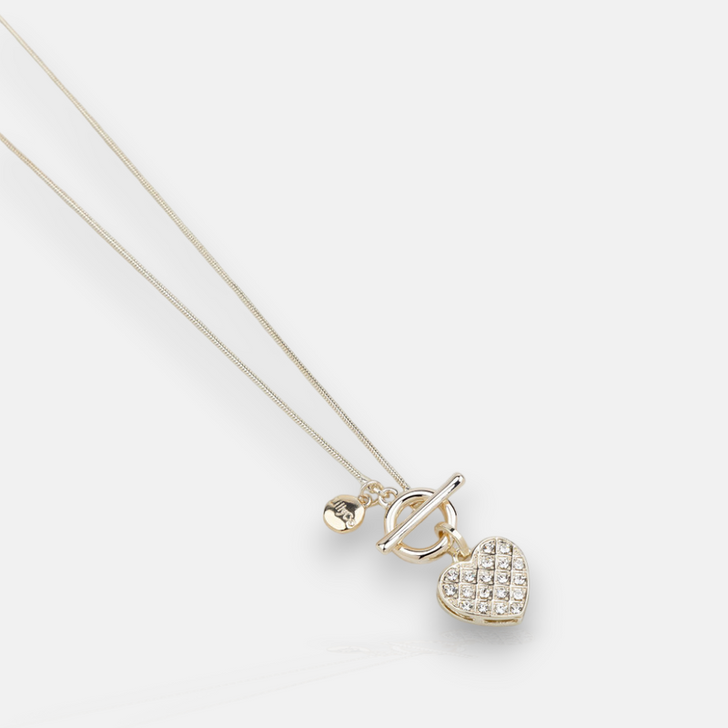 SHORT | Gold Bling Heart Necklace