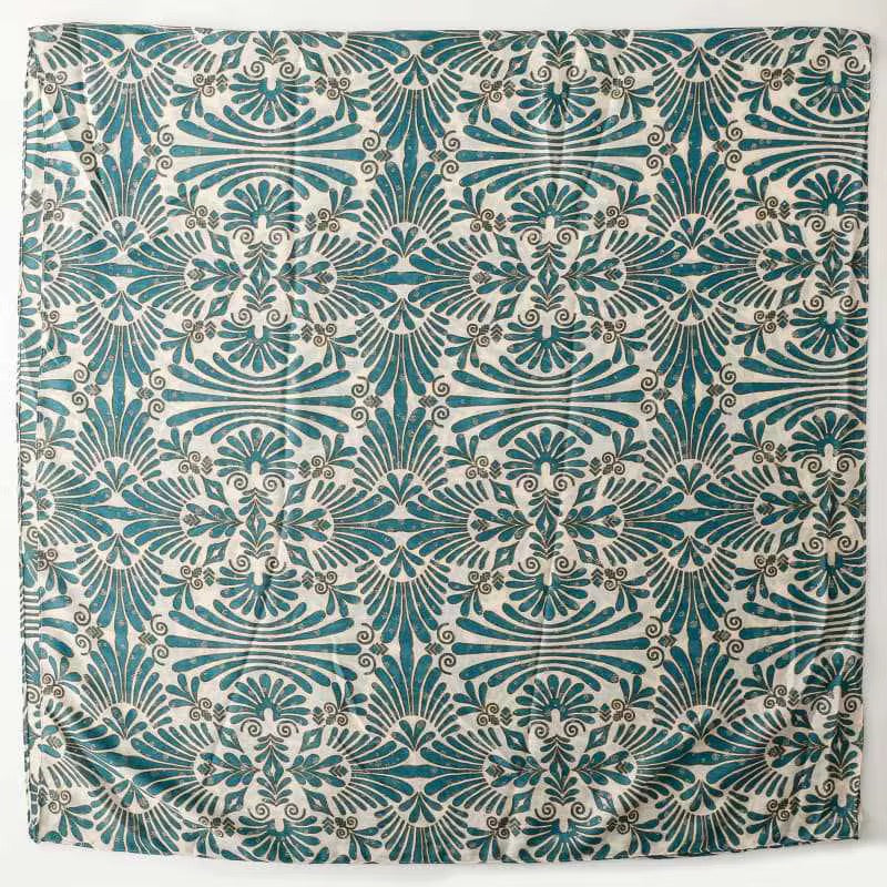 Ladies | Teal Pattern Scarf