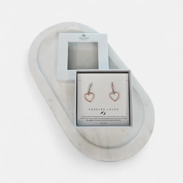 Fine | Forever Loved Boxed Earring | Rose Gold
