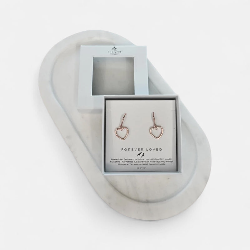 Fine | Forever Loved Boxed Earring | Rose Gold