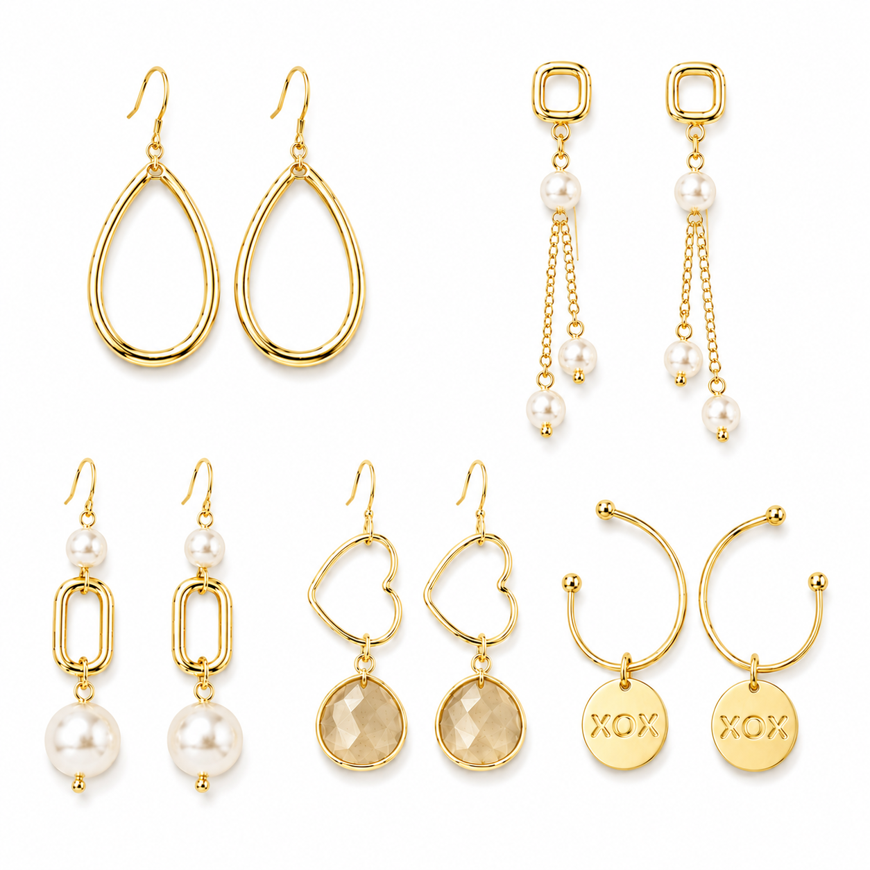 Mystery Pack | x5 EARRINGS | GOLD