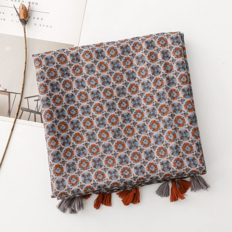 Ladies | Indian Pattern Print Scarf