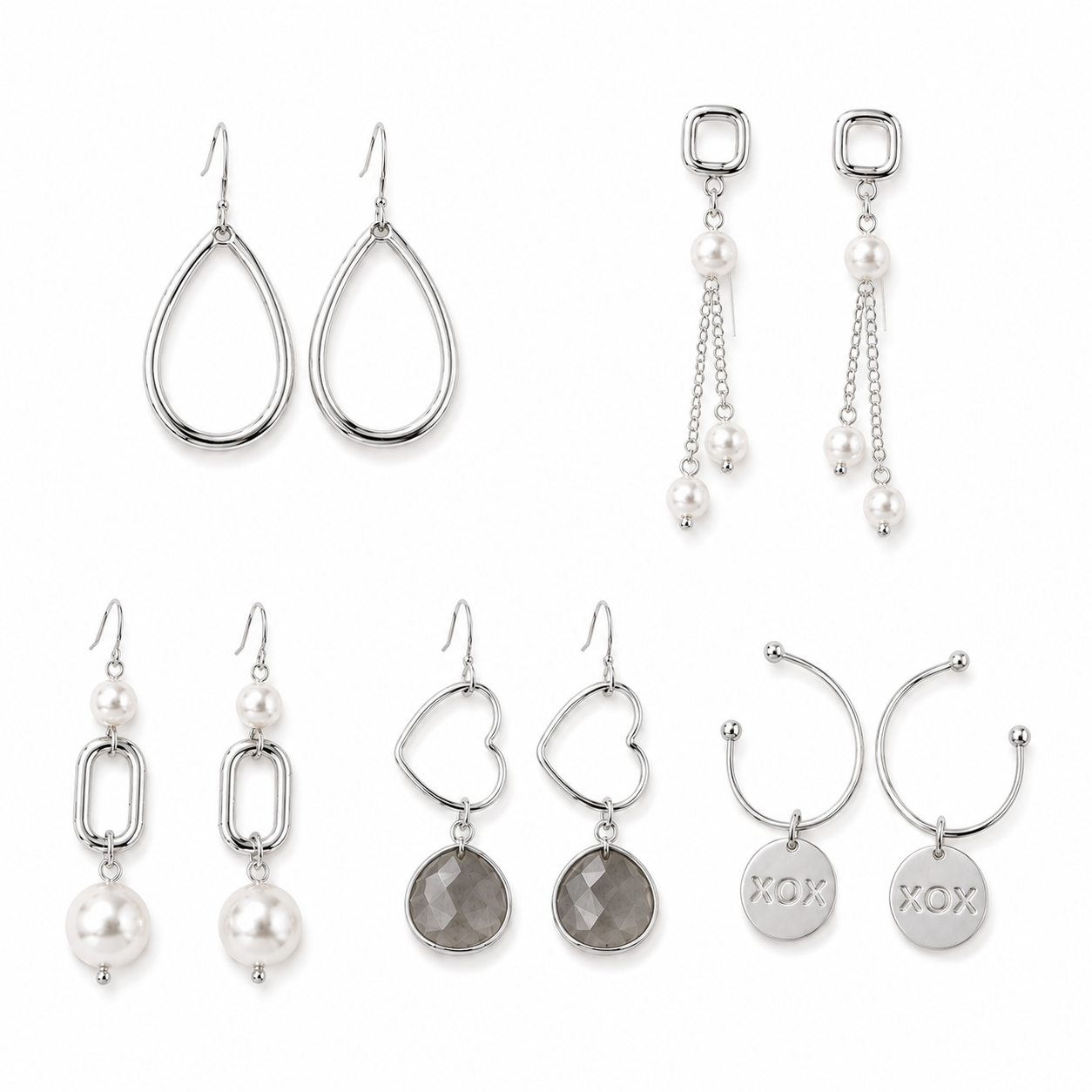 Mystery Pack | x5 EARRINGS | SILVER