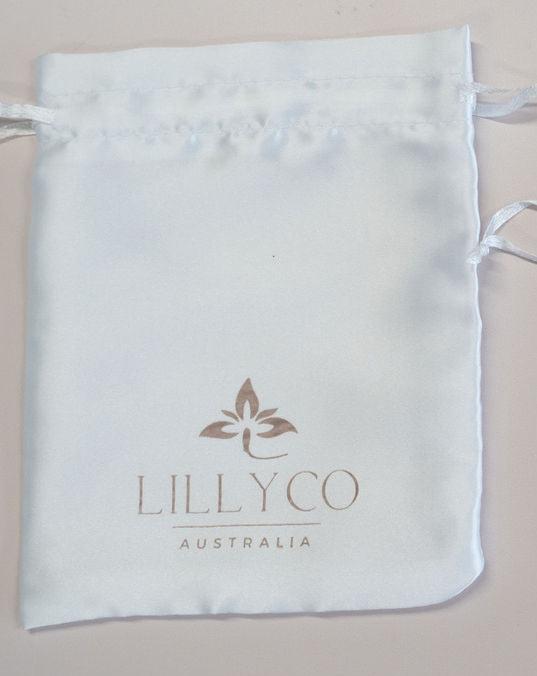 White Satin Pouch | Medium | Pack of 2 | Lillyco AUSTRALIA