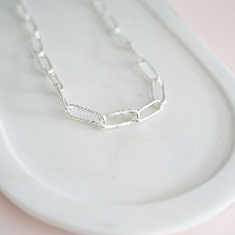 SHORT | Silver Link Necklace