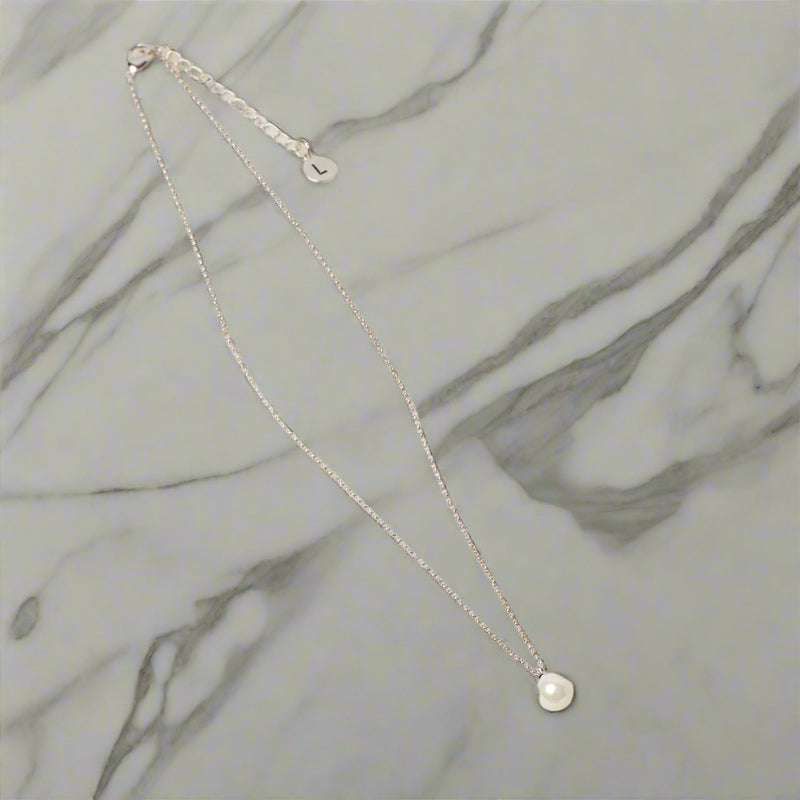 Fine | #2 Pearl of Wisdom Boxed Silver Necklace