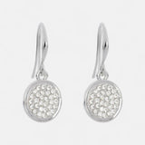 Fine | Silver Drop Cubic Zirconia Earring