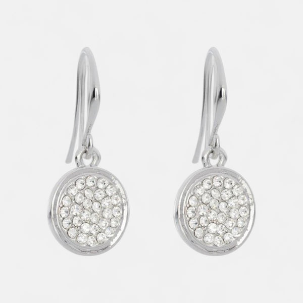 Fine | Silver Drop Cubic Zirconia Earring