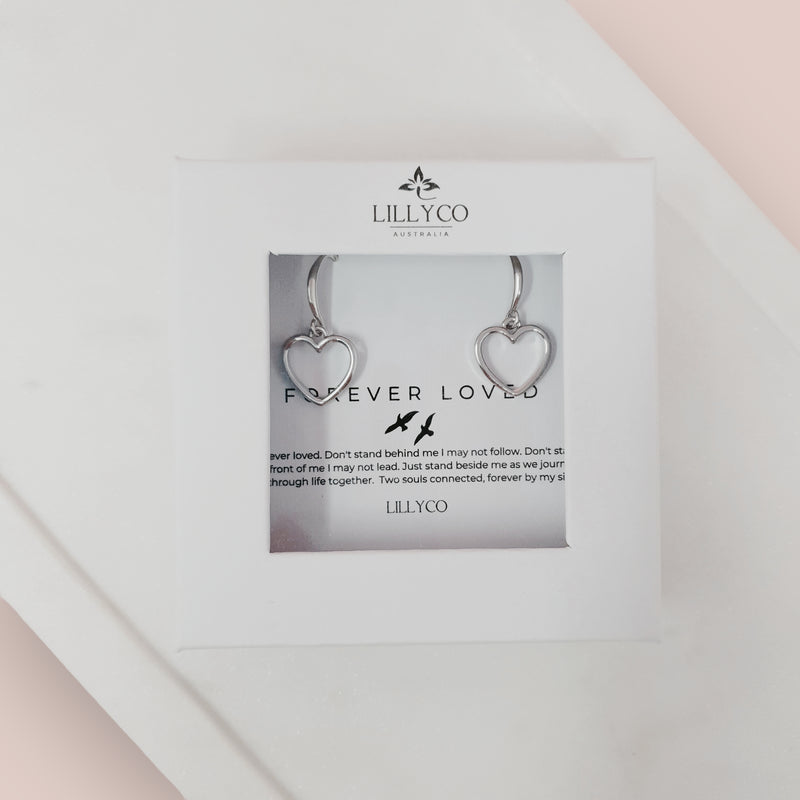 Fine | Forever Loved Boxed Earring | Silver