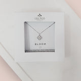 Fine | #2 Bloom Flower Boxed Silver Necklace