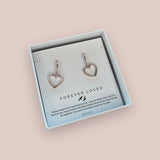 Fine | Forever Loved Boxed Earring | Rose Gold