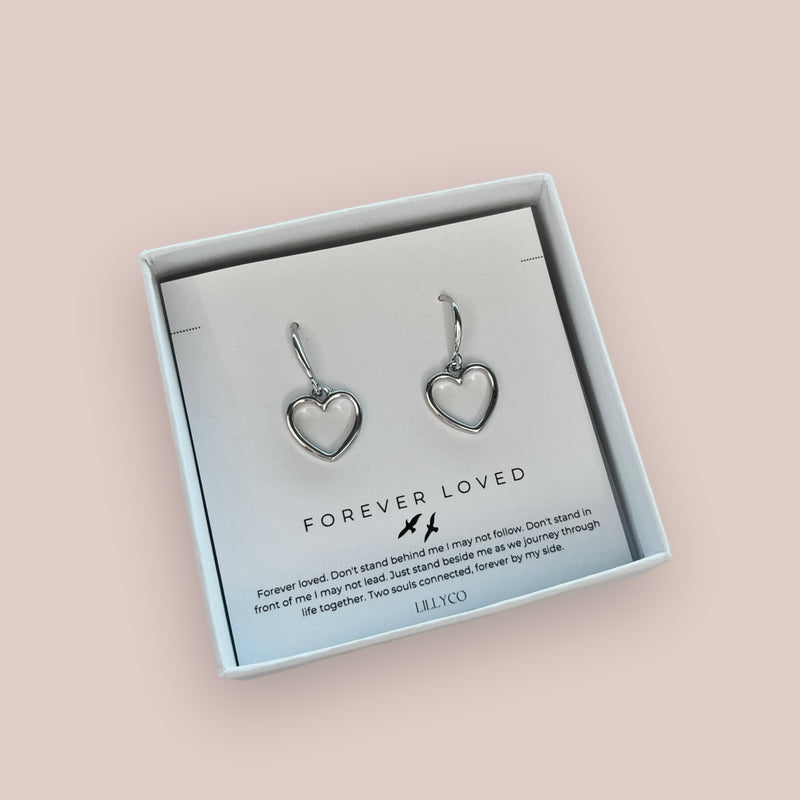 Fine | Forever Loved Boxed Earring | Silver