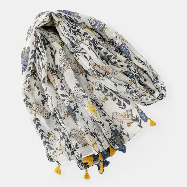 Ladies | Owl Print Scarf