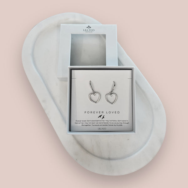 Fine | Forever Loved Boxed Earring | Silver