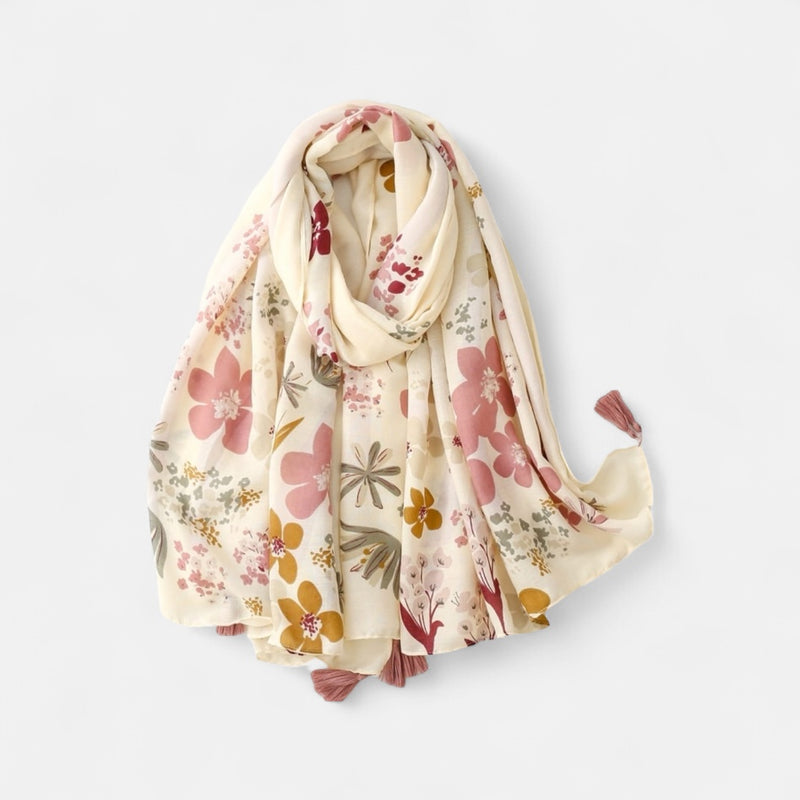 Gorgeous Floral Print Scarf