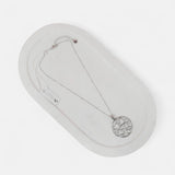 Fine | Boxed Silver Circle of Hearts Pendant Necklace