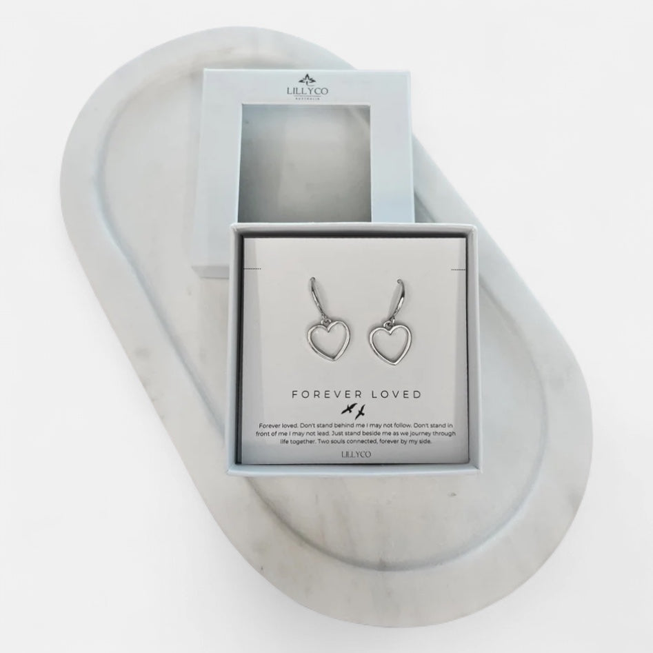 Fine | Forever Loved Boxed Earring | Silver